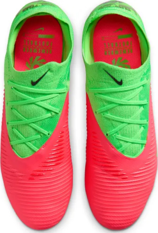 Бутси Nike PHANTOM 6 LOW PRO "ERLING HAALAND" AG-PRO EH салатово-червоні IH1777-603