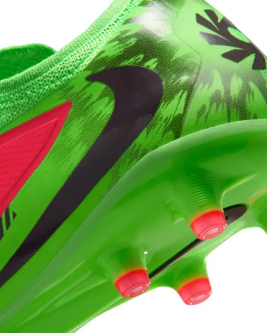 Бутси Nike PHANTOM 6 LOW PRO "ERLING HAALAND" AG-PRO EH салатово-червоні IH1777-603