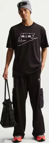 Футболка Nike SPORTSWEAR чорна IH1359-010