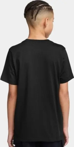 Футболка підліткова Nike SPORTSWEAR чорно-сіра IF5957-011