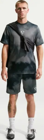 Шорти Nike ACADEMY+ DRI-FIT сіро-чорні IF2551-010