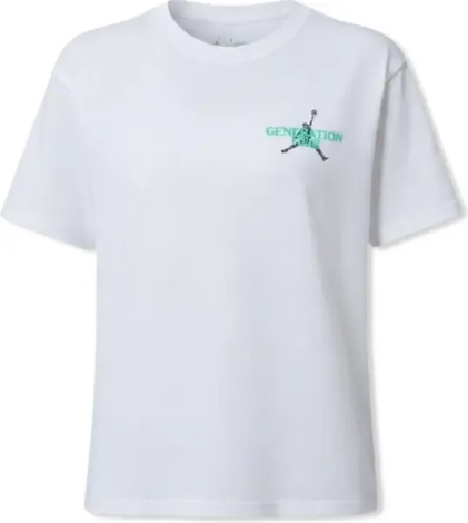 Футболка жіноча Nike JORDAN SPORT DRI-FIT біло-зелена IF2221-101