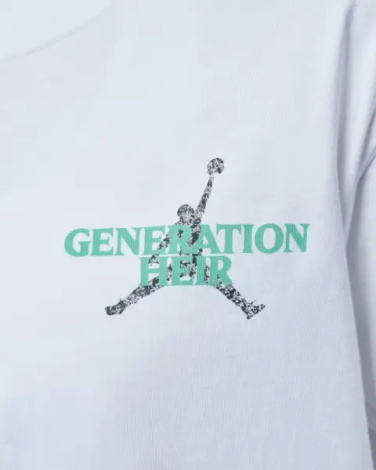 Футболка жіноча Nike JORDAN SPORT DRI-FIT біло-зелена IF2221-101