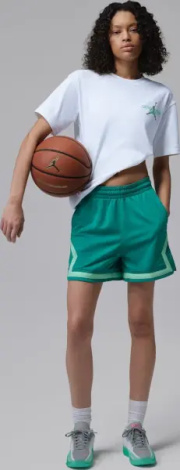 Футболка жіноча Nike JORDAN SPORT DRI-FIT біло-зелена IF2221-101