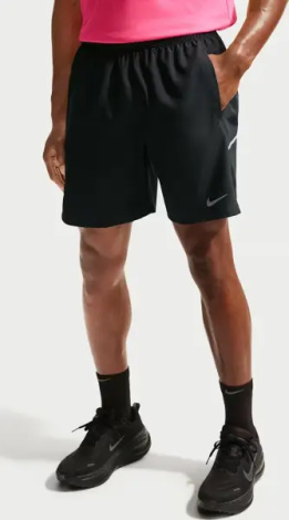 Шорты для бега Nike MILER DRI-FIT 18CM UNLINED черные IF2056-010