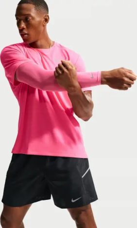 Шорты для бега Nike MILER DRI-FIT 18CM UNLINED черные IF2056-010