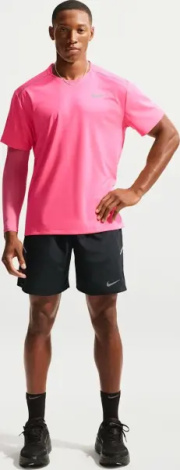 Шорты для бега Nike MILER DRI-FIT 18CM UNLINED черные IF2056-010