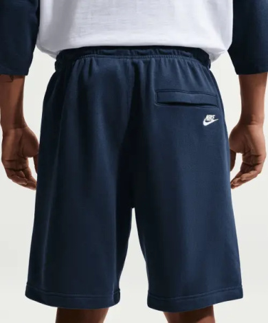 Шорты Nike SPORTSWEAR CLUB FRENCH TERRY темно-синие IF0705-451