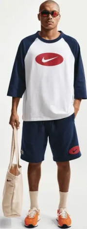 Шорты Nike SPORTSWEAR CLUB FRENCH TERRY темно-синие IF0705-451
