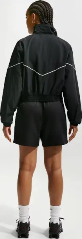 Шорты женские Nike SPORTSWEAR MID-RISE POLY-KNIT TRACK черные IF0647-010