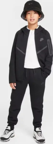 Спортивный костюм подростковый Nike SPORTSWEAR TECH FLEECE черный HV5867-010__HV5869-010
