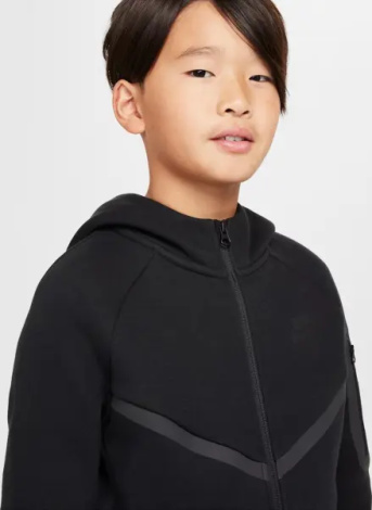 Спортивный костюм подростковый Nike SPORTSWEAR TECH FLEECE черный HV5867-010__HV5869-010
