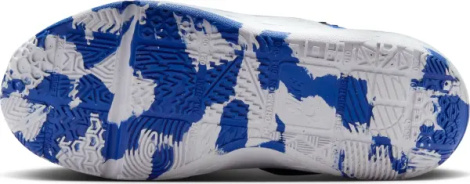 Кросівки баскетбольні підліткові Nike TEAM HUSTLE D 12 (GS) синьо-чорно-білі HF6279-400