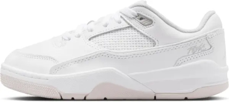 Кроссовки подростковые Nike FLIGHT COURT (GS) белые HF3333-105