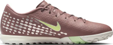 Сороконожки (шиповки) Nike MERCURIAL ZOOM VAPOR 16 ACADEMY "KYLIAN MBAPPE" TF коричнево-серебряно-салатовые FQ8384-200