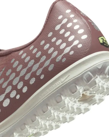 Сороконожки (шиповки) Nike MERCURIAL ZOOM VAPOR 16 ACADEMY "KYLIAN MBAPPE" TF коричнево-серебряно-салатовые FQ8384-200