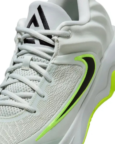 Кросівки баскетбольні Nike GIANNIS IMMORTALITY 4 сіро-лаймові FQ3680-007