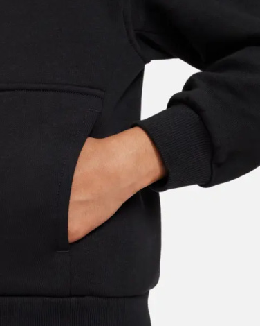 Толстовка підліткова Nike SPORTSWEAR CLUB FLEECE чорна FD3004-010