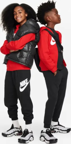 Спортивні штани підліткові Nike CLUB FLEECE чорні FD2995-010
