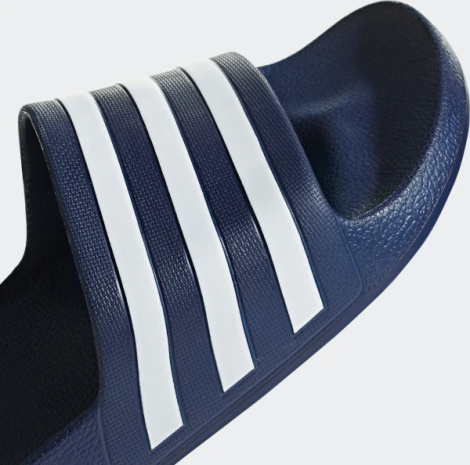 Шльопанці Adidas ADILETTE AQUA темно-синьо-білі F35542