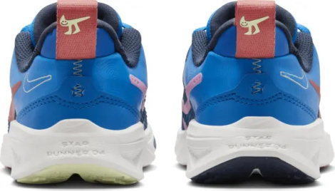 Кросівки дитячі Nike STAR RUNNER 4 NN (PS) синьо-жовто-рожеві DZ4491-400