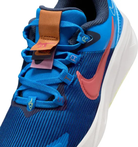 Кросівки дитячі Nike STAR RUNNER 4 NN (PS) синьо-жовто-рожеві DZ4491-400
