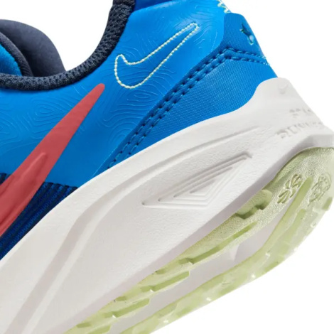 Кросівки дитячі Nike STAR RUNNER 4 NN (PS) синьо-жовто-рожеві DZ4491-400