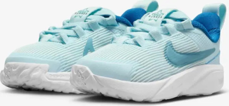 Кросівки дитячі Nike STAR RUNNER 4 NN (TD) блакитно-бірюзові DX7616-404