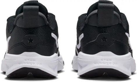 Кросівки дитячі Nike STAR RUNNER 4 NN (PS) чорно-білі DX7614-001