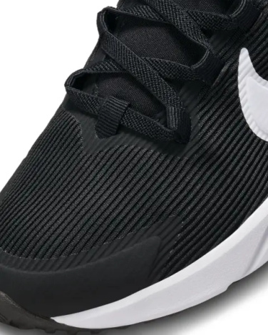 Кросівки дитячі Nike STAR RUNNER 4 NN (PS) чорно-білі DX7614-001