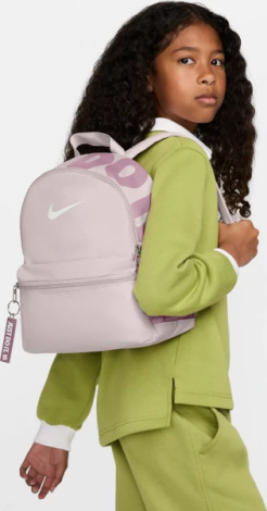 Рюкзак подростковый Nike BRASILIA JDI MINI BACKPACK светло-фиолетовый DR6091-019