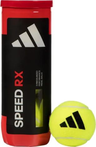 Набір м'ячів для падл-тенісу Adidas SPEED RX жовтий (3 штуки) BL1XA3