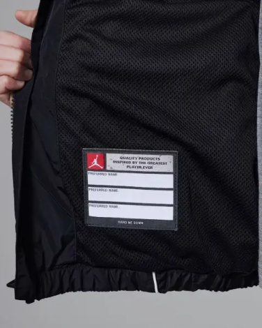 Ветровка подростковая Nike JORDAN ESSENTIAL DRAFT черная 95D689-023