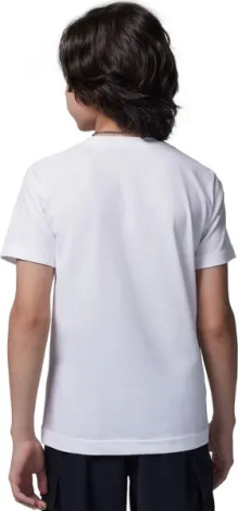 Футболка підліткова Nike JORDAN AIR STRETCH біла 95D628-001