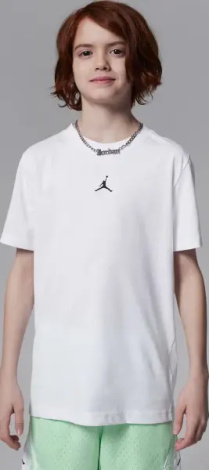Футболка підліткова Nike JORDAN SPORT DRI-FIT CORE біла 95D618-001