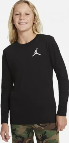 Лонгслів підлітковий Nike JUMPMAN AIR чорний 95A903-023