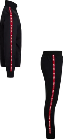 Спортивный костюм подростковый Nike AIR JORDAN TRICOT SET черно-красный 95A449-023