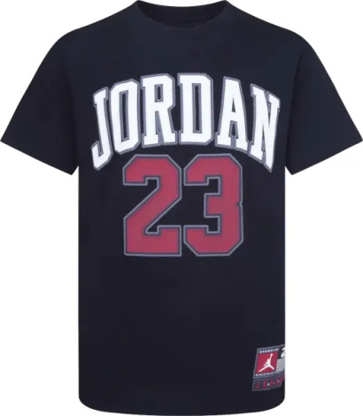 Футболка підліткова Nike JORDAN чорна 95A088-KR5
