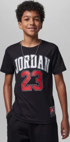 Футболка підліткова Nike JORDAN чорна 95A088-KR5