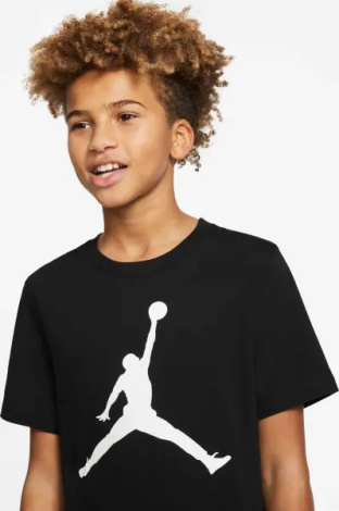 Футболка підліткова Nike JUMPMAN чорна 952423-023