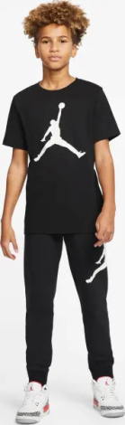 Футболка підліткова Nike JUMPMAN чорна 952423-023