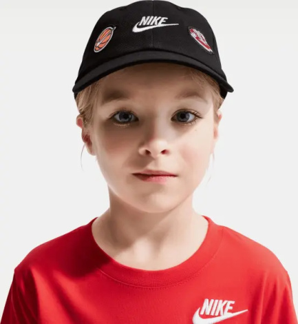 Кепка детская Nike STATEMENT PATCH CLUB черная 8A3159-K90