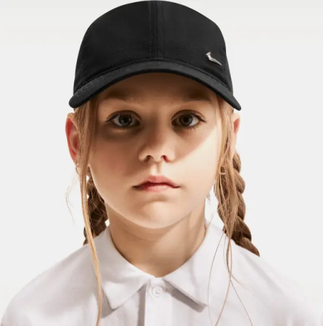 Кепка дитяча Nike DRI-FIT METAL SWOOSH CLUB чорна 8A3132-023