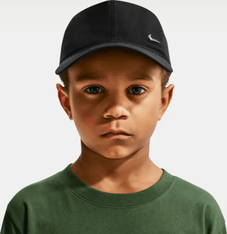 Кепка дитяча Nike DRI-FIT METAL SWOOSH CLUB чорна 8A3132-023