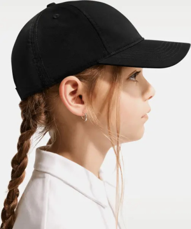 Кепка дитяча Nike DRI-FIT METAL SWOOSH CLUB чорна 8A3132-023