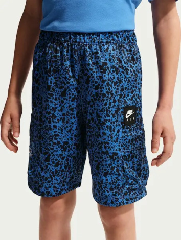Комплект літній дитячий Nike DRI-FIT AIR синьо-чорний 86P001-UL2
