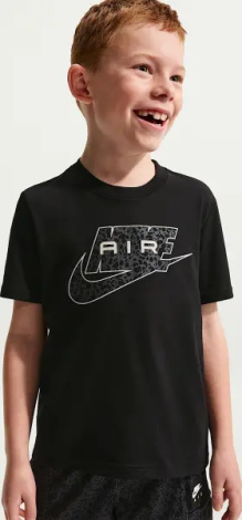 Комплект літній дитячий Nike DRI-FIT AIR чорно-сірий 86P001-693