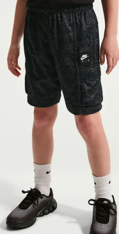 Комплект літній дитячий Nike DRI-FIT AIR чорно-сірий 86P001-693