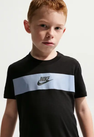 Комплект літній дитячий Nike SPORTWEAR FUTURA чорно-світло-сірий 86N922-BAD