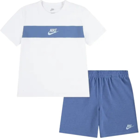 Комплект літній дитячий Nike SPORTWEAR біло-синій 86N922-B4T